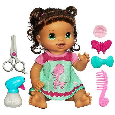 baby alive beautiful  baby doll brunette hasbro toys