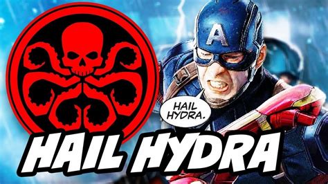 Captain America Hail Hydra Thug Life Perfect Example For