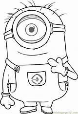 Coloring Carl Pages Minions Coloringpages101 Color Online Printable sketch template