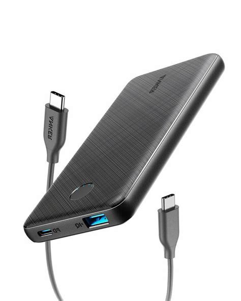 anker powercore slim  pd mah portable charger