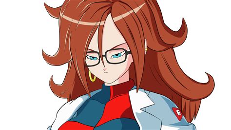 android 21 render by desertwiggle on deviantart