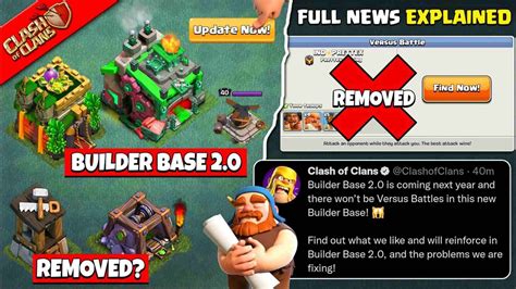 builder base  update  information    clash