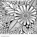 Coloring Pages Flower Adults Grown Book Flowers Print Printable Look Other sketch template