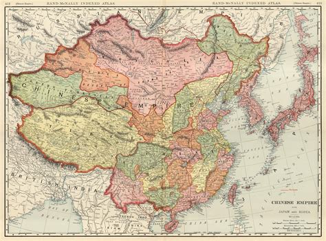 mcnallys  map   chinese empire art source international