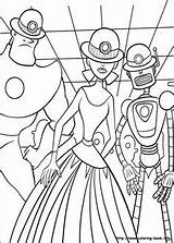 Meet Robinsons Coloring Pages Disney Kids Robinson Stars Cartoon Favorite sketch template