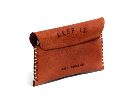 mgco minimalist leather wallet  gadget flow