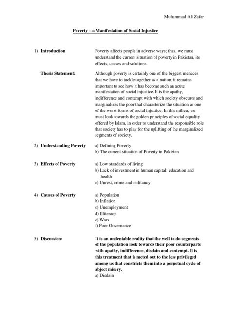 poverty essay outline egalitarianism poverty
