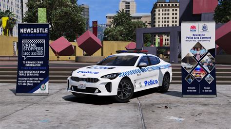 nsw police kia stinger general duties gta modscom