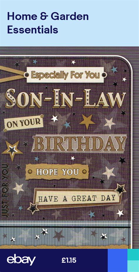 birthday cards  son  law uk delmer rosario