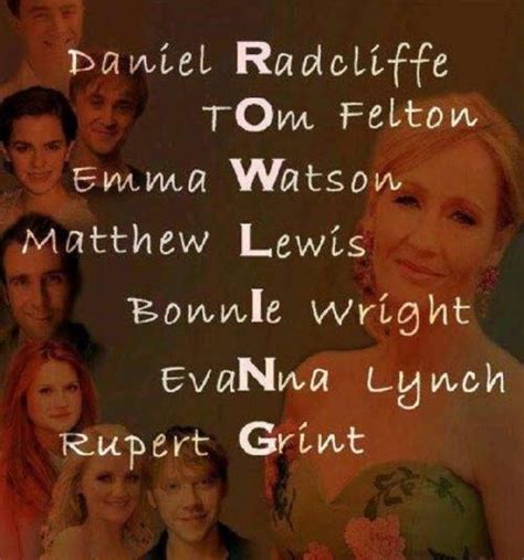Bonnie Wright Daniel Radcliffe Emma Watson Evanna Lynch