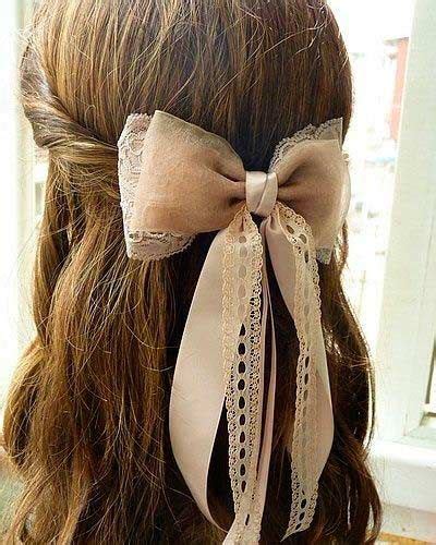 Top 50 Cute Girly Hairstyles With Bows Girly Hairstyles Bow
