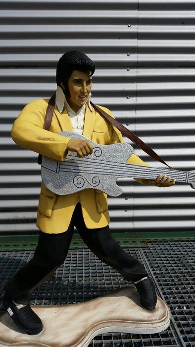 elvis presley statue  guitar catawiki