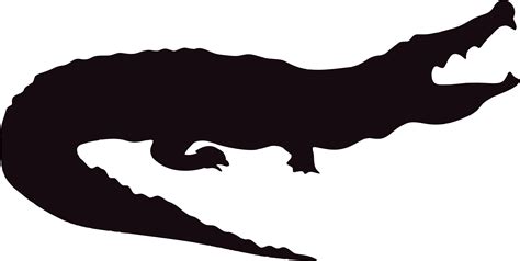 alligator silhouette icons png  png  icons downloads