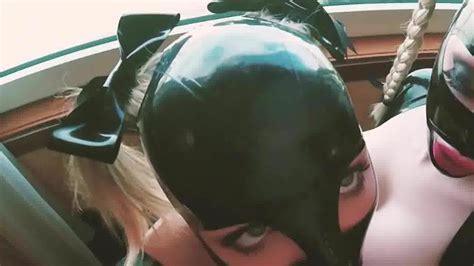 Two Sluts In Latex Give Stunning Duo Blowjob And Get