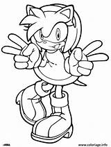 Sonic Amy Coloring Pages Rose Coloriage Boom Printable Dessin Color Imprimer Print Getcolorings Colorings Drawing Template Getdrawings Comments Homey Idea sketch template