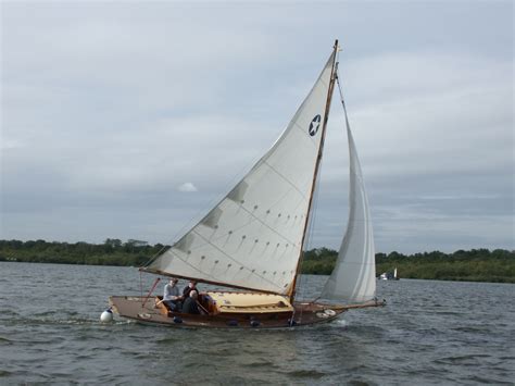 fashioned  classic sailing boats   norfolk broads autumn  intheboatshednet