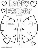Easter Coloring Pages Happy Church Religious Printable Preschoolers Christian Craftingthewordofgod God Word Sunday Tomb Preschool School Empty Colouring Getcolorings Crafting sketch template