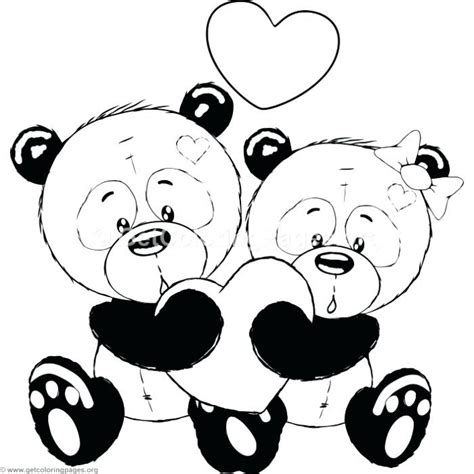 cute panda coloring page    svg file