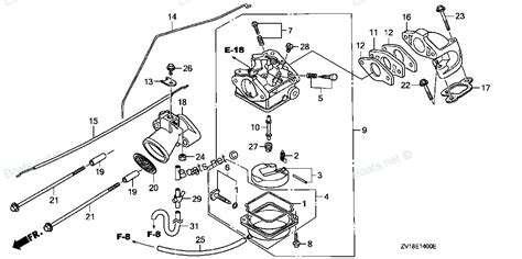 year   hp honda outboard   idle  run   choke  slightly pulled