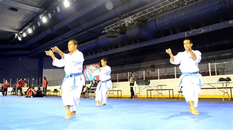 Male Team Kata Peru Behind The Scenes Training 2012 World Karate