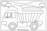 Truck Enchantedlearning Dump Coloring Color Template Vehicles Paint Pages Postal Selected Teachers Region Tell Click Mail Shtml sketch template