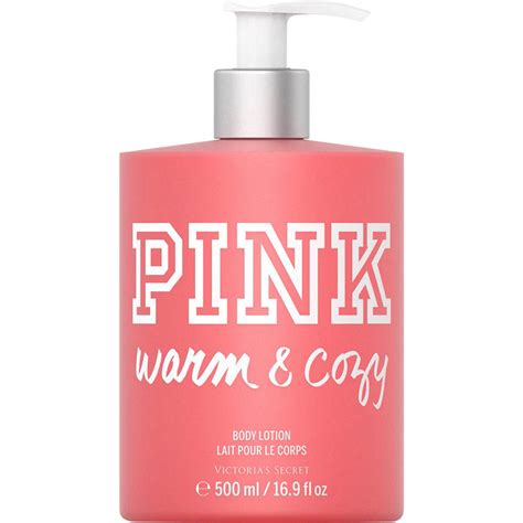 victorias secret pink warm cozy body lotion  women pink body