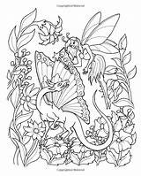 Fairies Fantastical Ladin sketch template