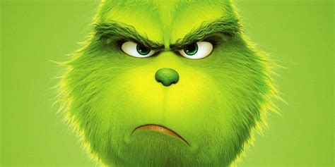 grinch trailer  poster beware  resting grinch face