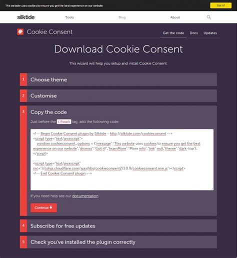 alerta de uso de cookies en moodle integra sistemas