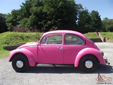 Classic Volkswagen Beetle Pink I Can See Me In This Vw Beetles