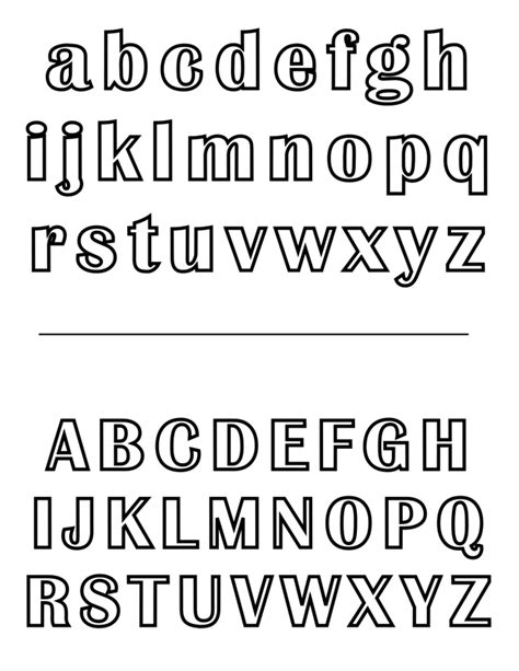 fileclassic alphabet chart  coloring pages  kids boys dotcomsvg