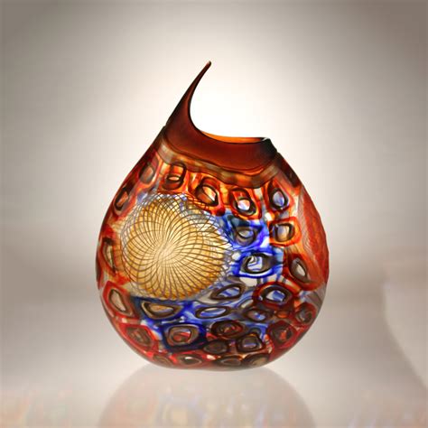 Murano Art Glass I Fiamme 25 By Gianluca Vidal I Boha Glass