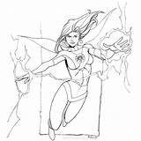 Invincible Running Xcolorings Eve sketch template