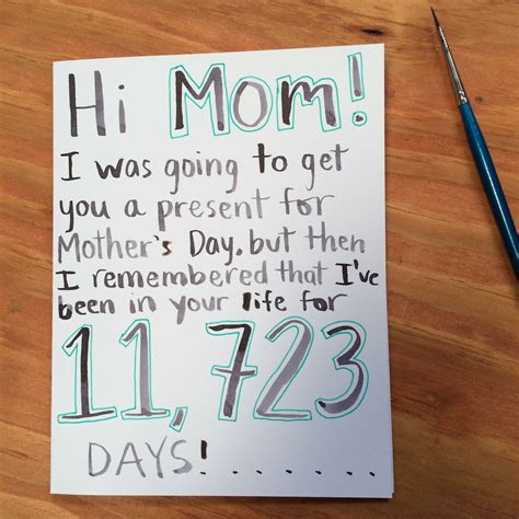 easy personalized mothers day card kathy ellen davis