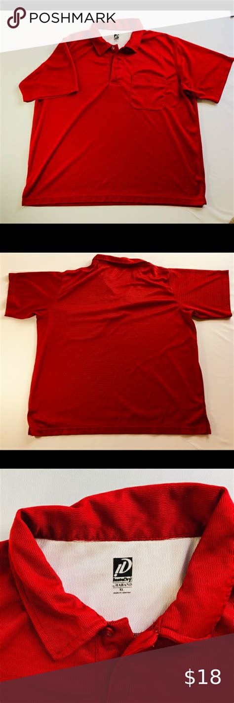 habandid insta drymens red polo golf shirt golf shirts clothes