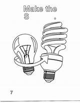 Energy Coloring Pages Kids Powered sketch template