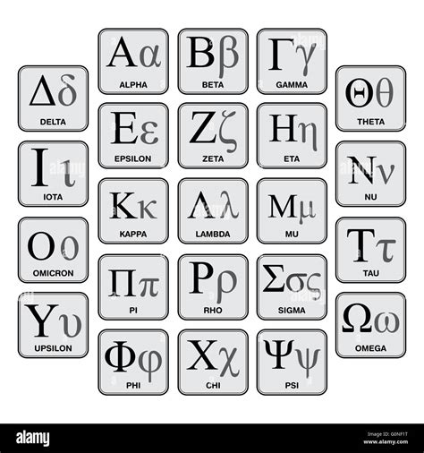 greek alphabet  advanced symbols word ascsefolio