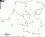 Congo Paesi Mappe Politici sketch template