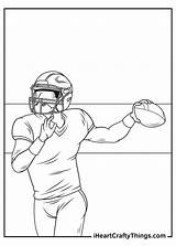 Team Quarterback Iheartcraftythings Surely Receiver Whichever Offense sketch template