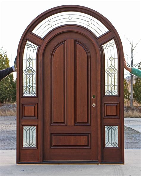 solid mahogany  top exterior doors door design exterior doors