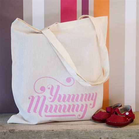 Yummy Mummy Tote Bag By Solographic Art