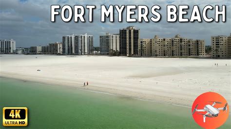 fort myers beach drone footage youtube