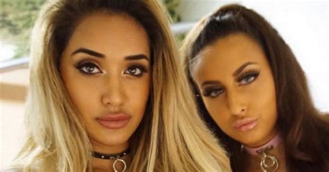 ex on the beach s zahida allen flashes killer cleavage in plunging