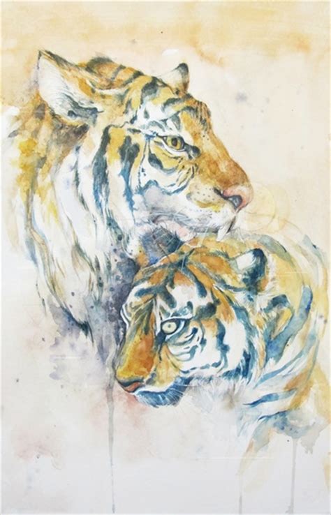 images  tigers paintingsphotography  pinterest