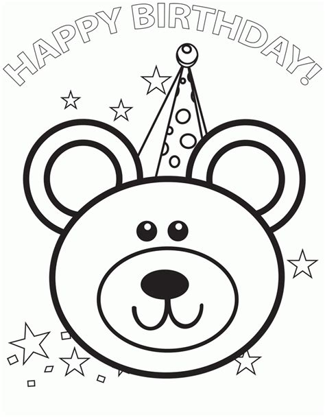 coloring pages happy birthday dad pin  kids idea remember