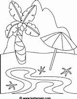 Coloring Pages Tropical Hawaiian Beach Hawaii Designlooter Kids Drawings 300px 77kb sketch template
