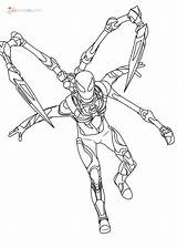 Spiderman Spider Raskrasil sketch template