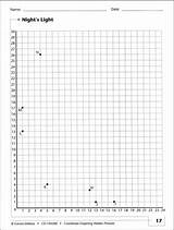 Grid Coordinate Hidden Coloring Worksheets Graph Graphing Designlooter Worksheeto Amazing Print These Via Pages sketch template