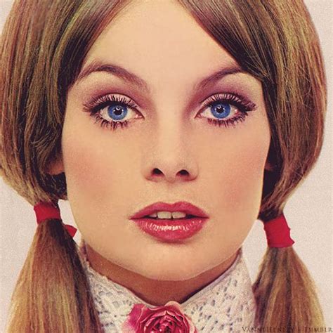 The Carnabetian Army Jean Shrimpton Beauty Vintage Makeup