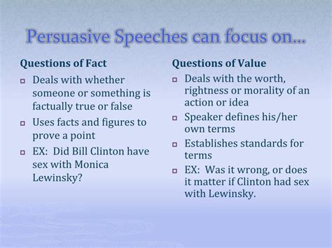 Ppt The Persuasive Speech Powerpoint Presentation Free